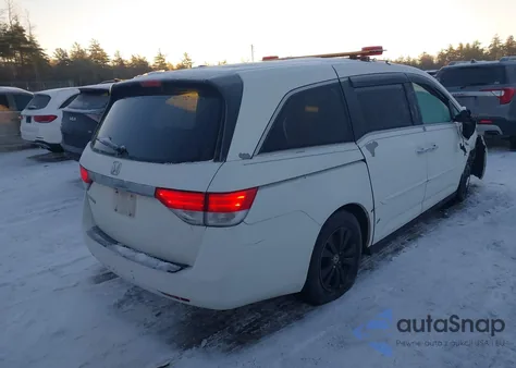 2014 Honda Odyssey Ex-L z USA, uszkodzony, nr VIN 5FNRL5H63EB069195